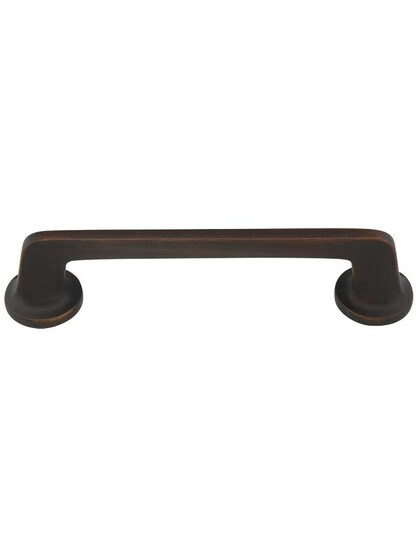 Northport Round Base Pull - 5 inch Center-to-Center in Ancient Bronze.